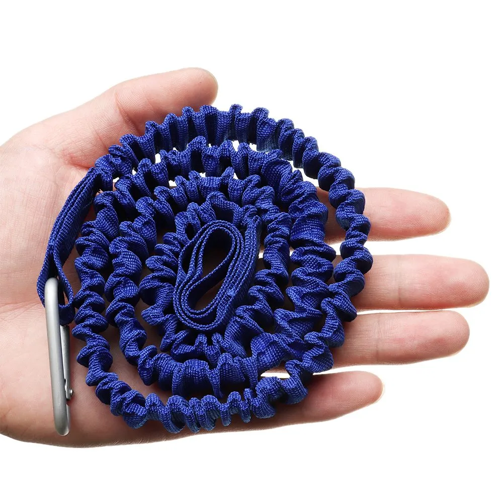 Fish Rod Rope Adjustable Water Sports Fishing Rod Holder with Carabiner, Surfboard ...