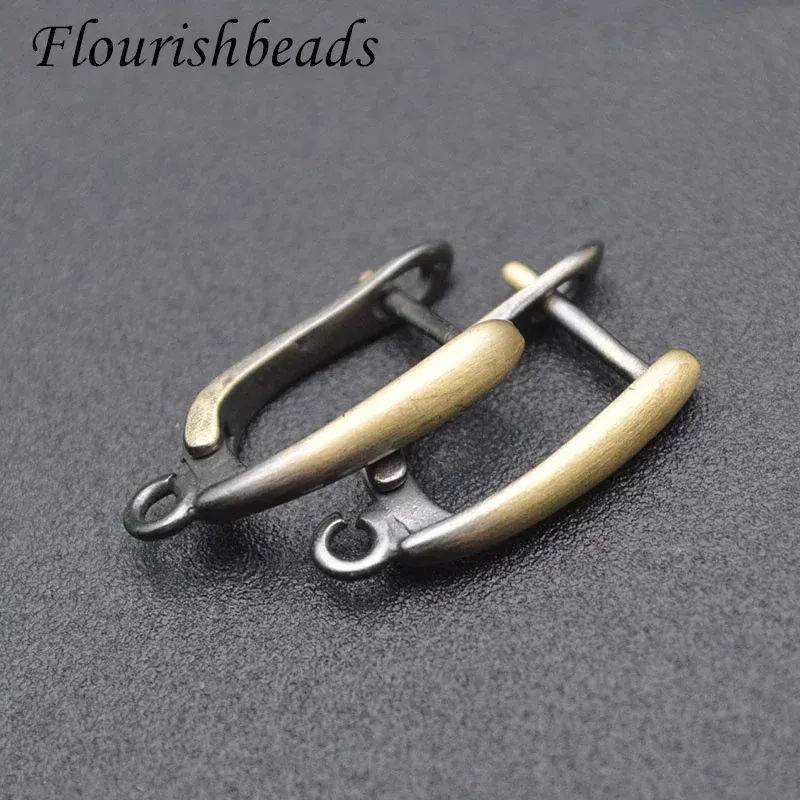 30pcs/lot New Antique Bronze Copper Color Earrings Hooks Clasps for Women DIY Jewelry Findings Accessories