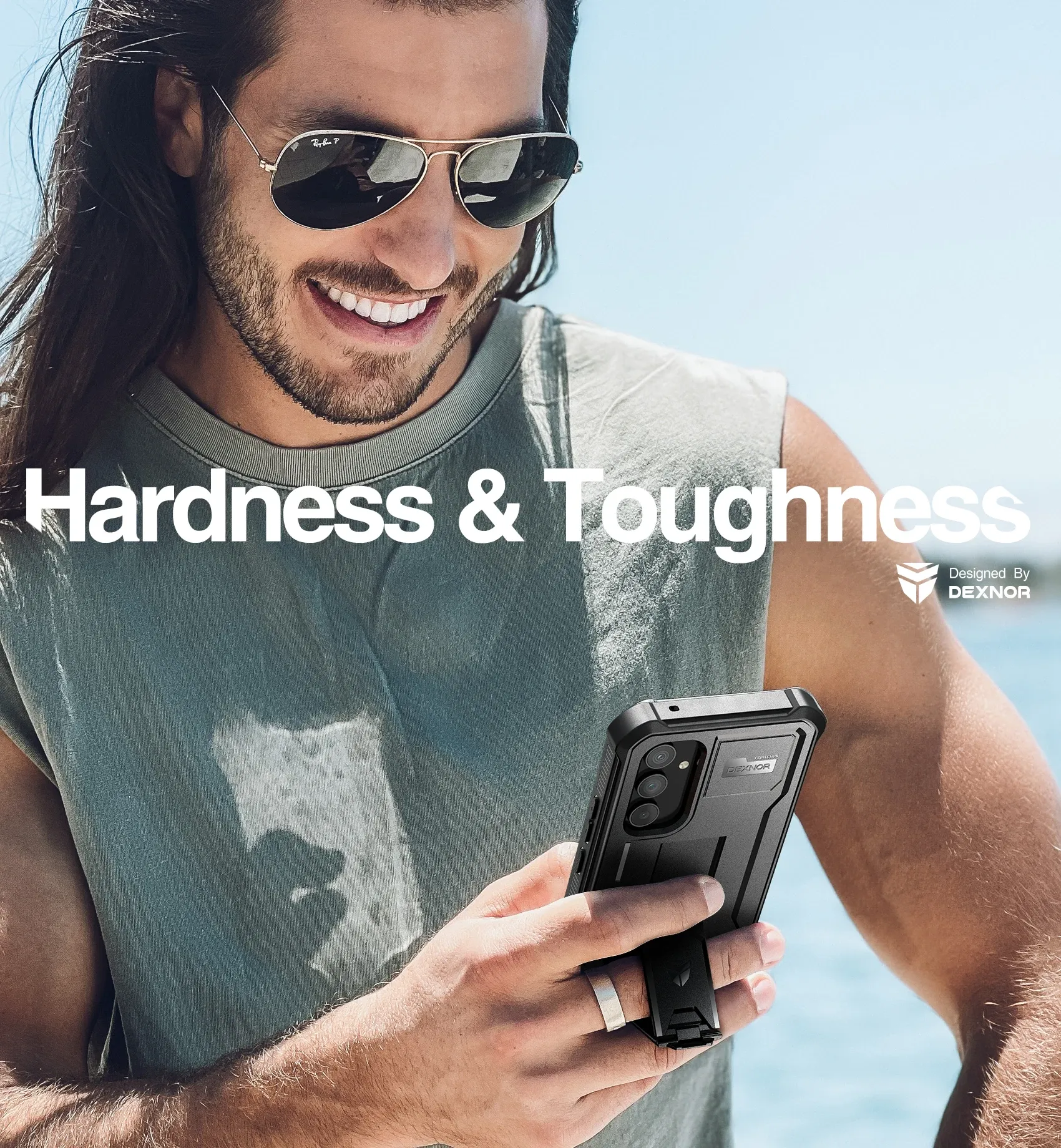 DHgate.com:Dexnor Rugged Case for Samsung A54 5G, Full-Body Shockproof ...
