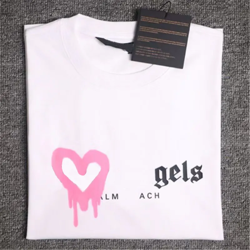 Projektant Love Guilotine Bear Shirt Luksusowa marka męska koszulka koszulka spray alfabet Alphabet Bawełny krótki rękaw Sprężyn letni Tide męski koszulka kobiet