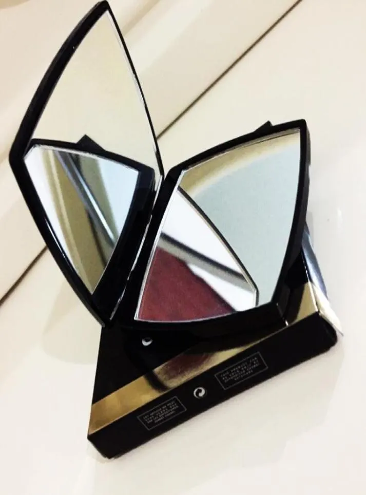 Designer luxury Make Double Mirror magnifier Cosmetic Folding Portable Compact Mirrors have box bag With logo3040345