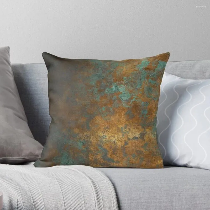 Pillow Oxidized Copper Throw Child