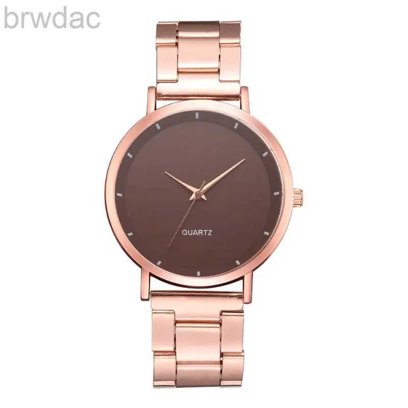 Kvinnors klockor Rose Gold Womens Watches Luxury Lady Watches Business Quartz Wristwatches Gift ReloJ Para Mujer Watch for Women Reloj 240409