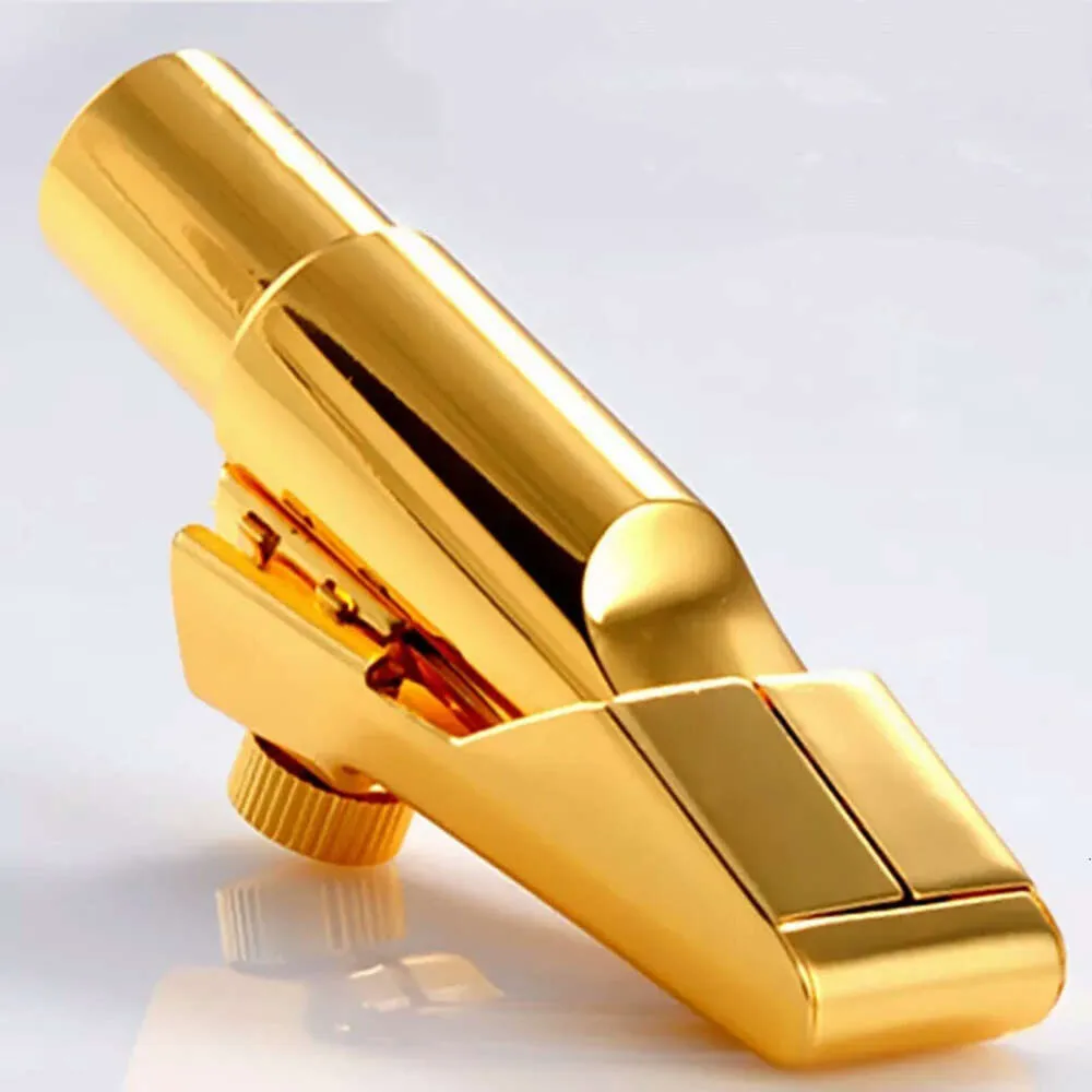 Tenor Saxophone Mouthpiece - Brass Metal Sax Mouthpiece With 2 Pads For Performance