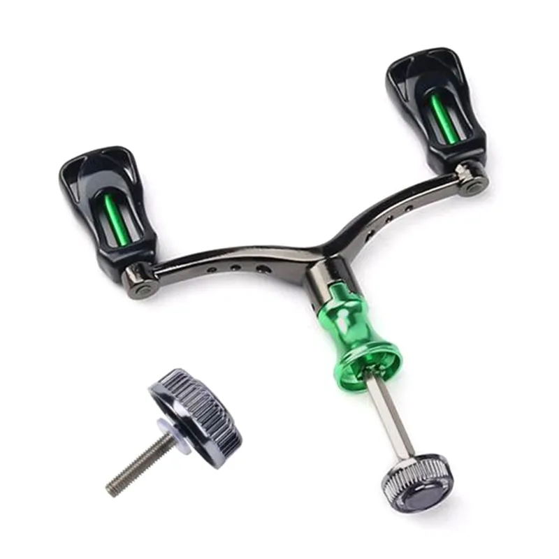 aftermarket spinning fishing reel handles Heighten Gradient Knob Full Custom Handle Set REDTACKLE Power Handle for Shimano Inshore Spinning Reels for only models that have screw Cranks Handles Metal Rocker Arm