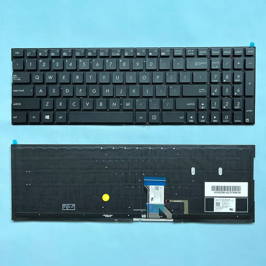 Клавиатуры Q552 US клавиатура для ASUS Q552UB Q553UB Q524 Q524U Q534UX Q502 Q502LA Q503 Q503UA Q504 NSKUSWBU 9Z.N8SBU.W01