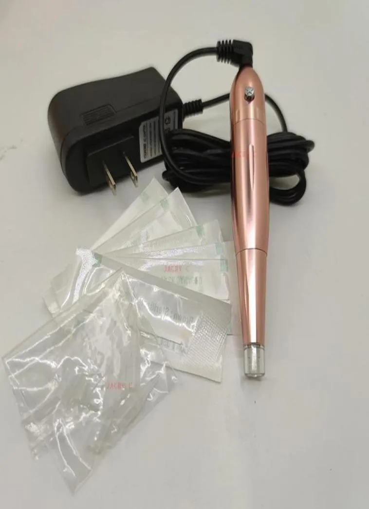 Kit da pistole da tatuaggio Kit microblading per sopracciglia per il sopracciglio Dermografo Macchine per permanenti per permanenti Macchine PMU per pistola per pmu con aghi2724923