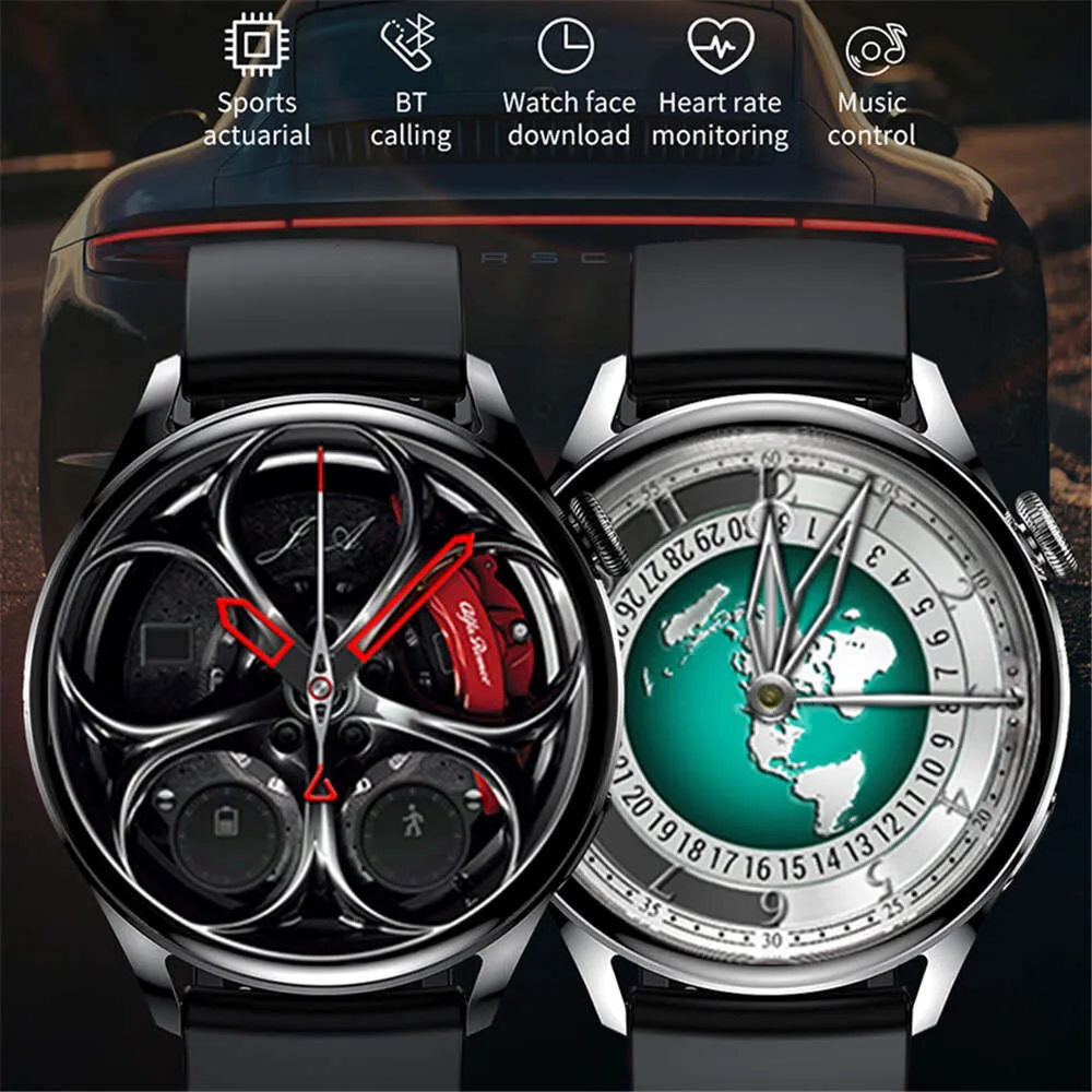 Nouveau GT5 Smartwatch Bluetooth appelez la musique de fréquence cardiaque Pression du sang Oxygène Multi exercice Smart Watch