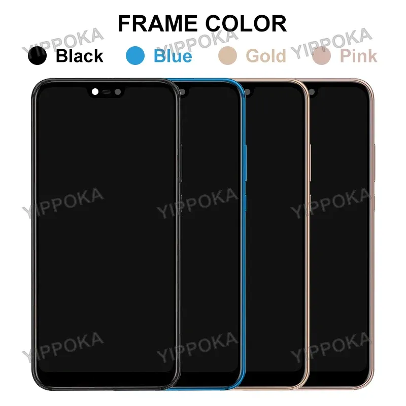 5.84 "Pour Huawei P20 Lite LCD Affichage des pièces de remplacement de numériseur à écran tactile pour Huawei Nova 3E NE-TL00 ANE-LX1 ANE-LX2 LCD