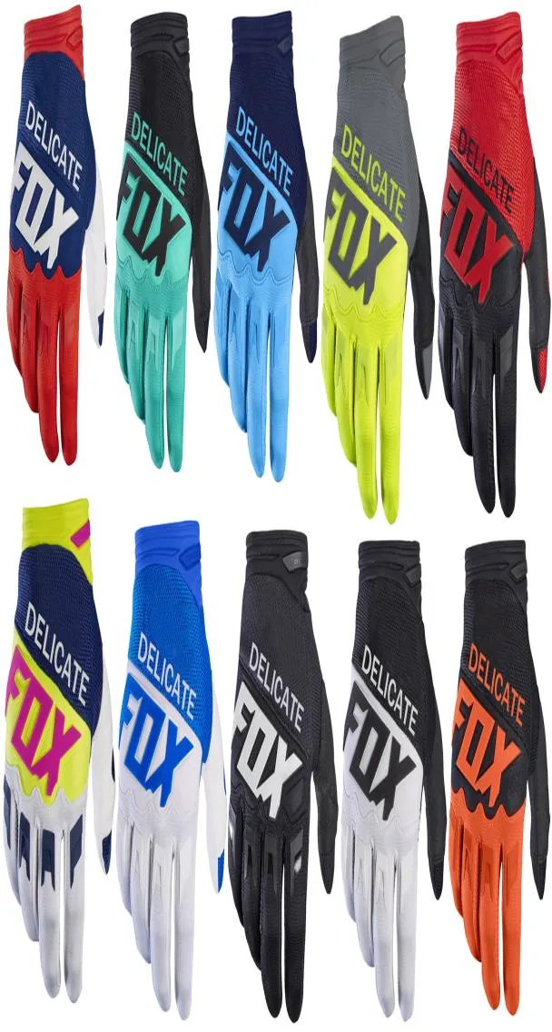 2020 Delicate Fox Dirtpaw Racing Gloves Handschoenen Enduro Racing Motocross Bike Cycling MX Yellow Gloves9498341