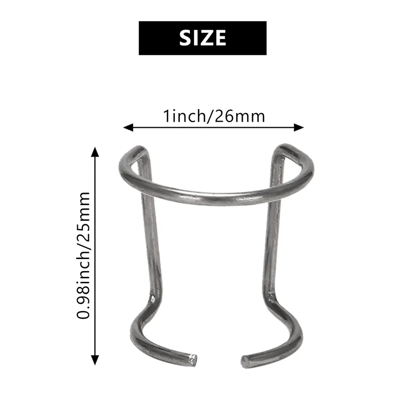 10 PCS Spacer Guide Plasma Cutter Torch Stand-Off för luftplasmaskärning kompatibel med WSD-60P SG-55 AG-60