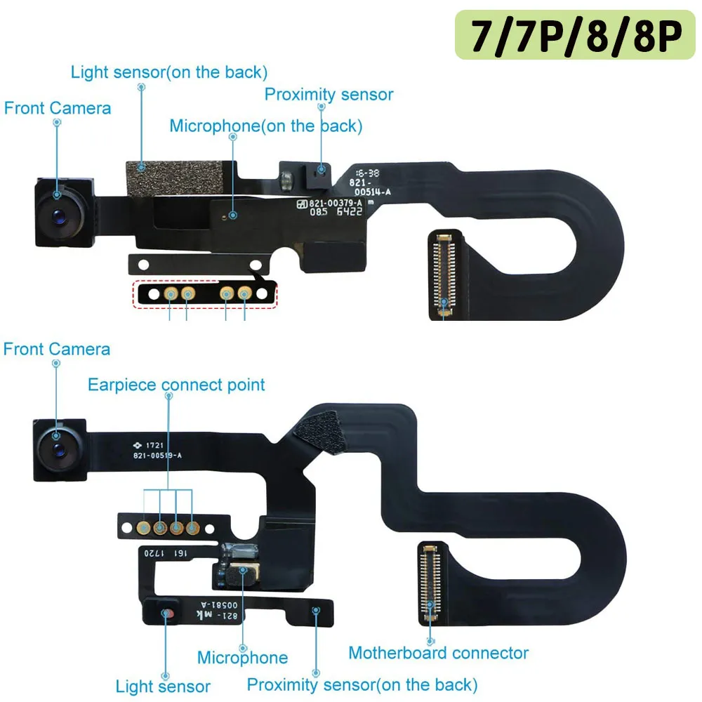 Flexible/Support Pour Capteur De Proximité Et Caméra Avant IPhone 7 Plus - Pièce De Rechange Neuve