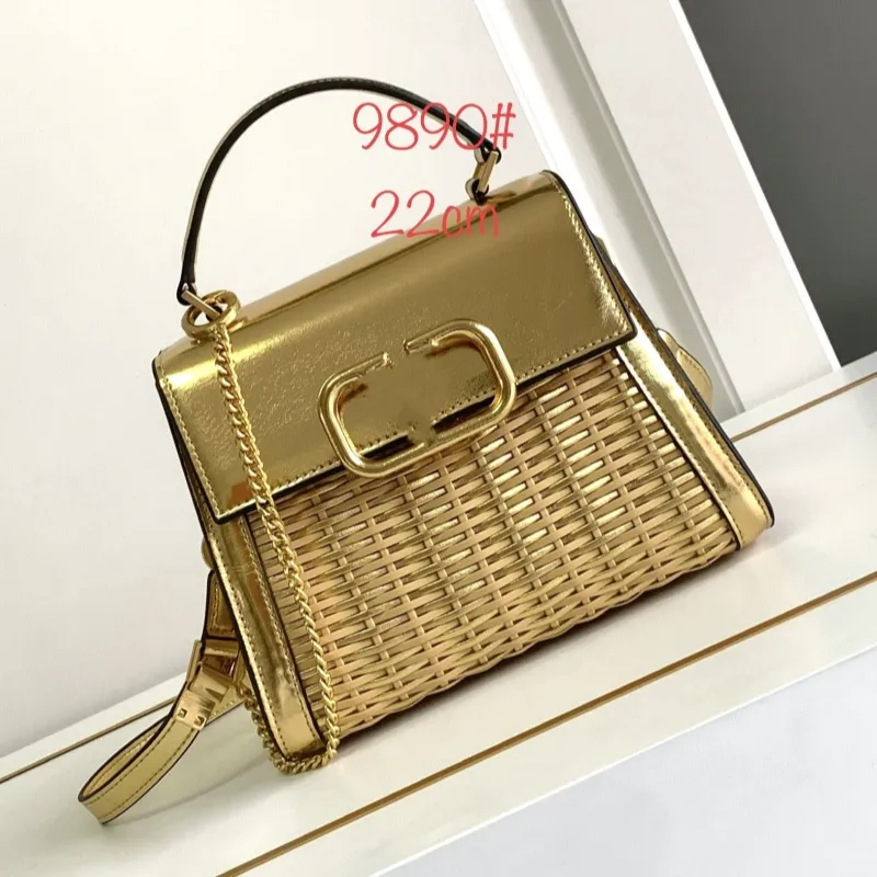 Luxury Woven Handbag Spring/Summer Designer Shoulder Bag