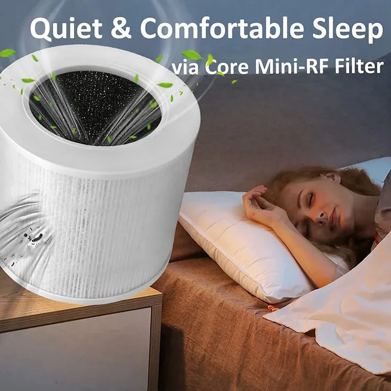 Filtres De Rechange 3 En 1 Pour Levoit Core Mini - Lot De 2