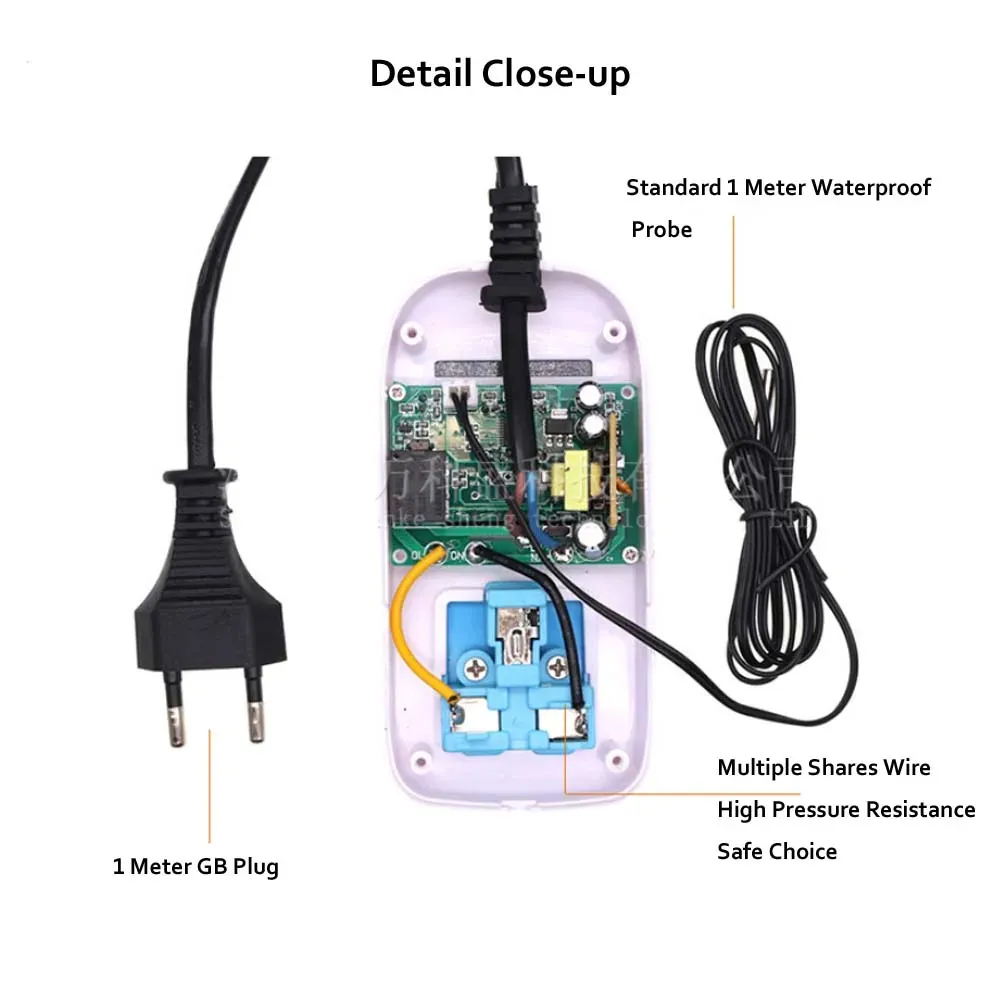 Digital Temperature Controller Socket - Automatic Thermostat Control ...