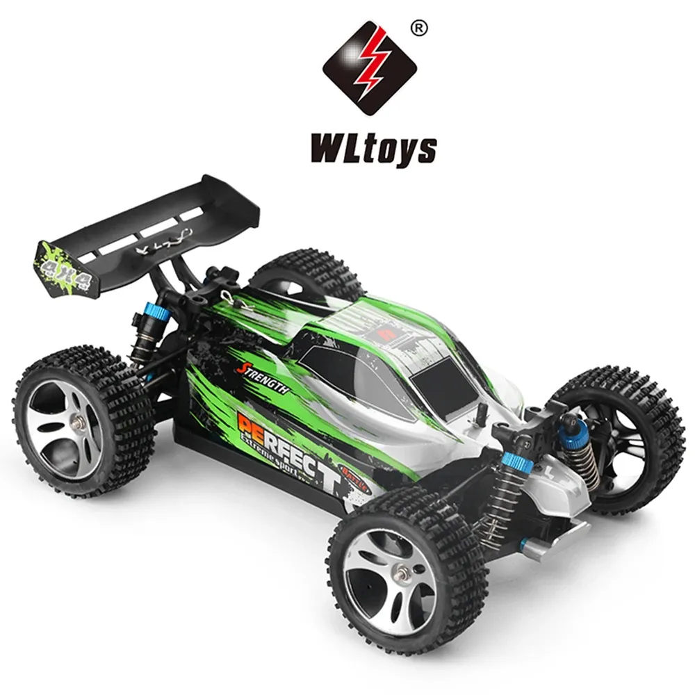 wltoys A959 959b 2.4gレーシングRCカー70km/h 4WD電気高速車オフロードドリフトリモートコントロールおもちゃのためのおもちゃ
