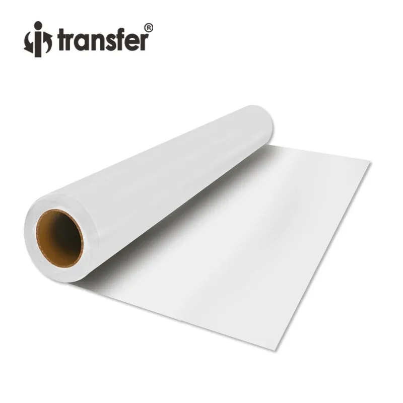 Paper DTF Roll Film 60cmx100m Pet Film Pet Transfer Imprimering Film For Garment Heat Transfer Paper Paper Films Hot / Cold Peel Films