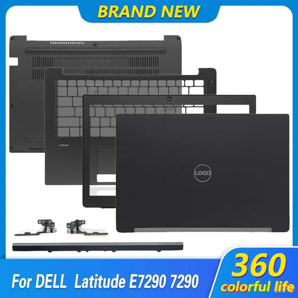 Случаи Новый корпус ноутбука для Dell Latitude E7290 7290 LCD задняя крышка передняя панель с передней панель