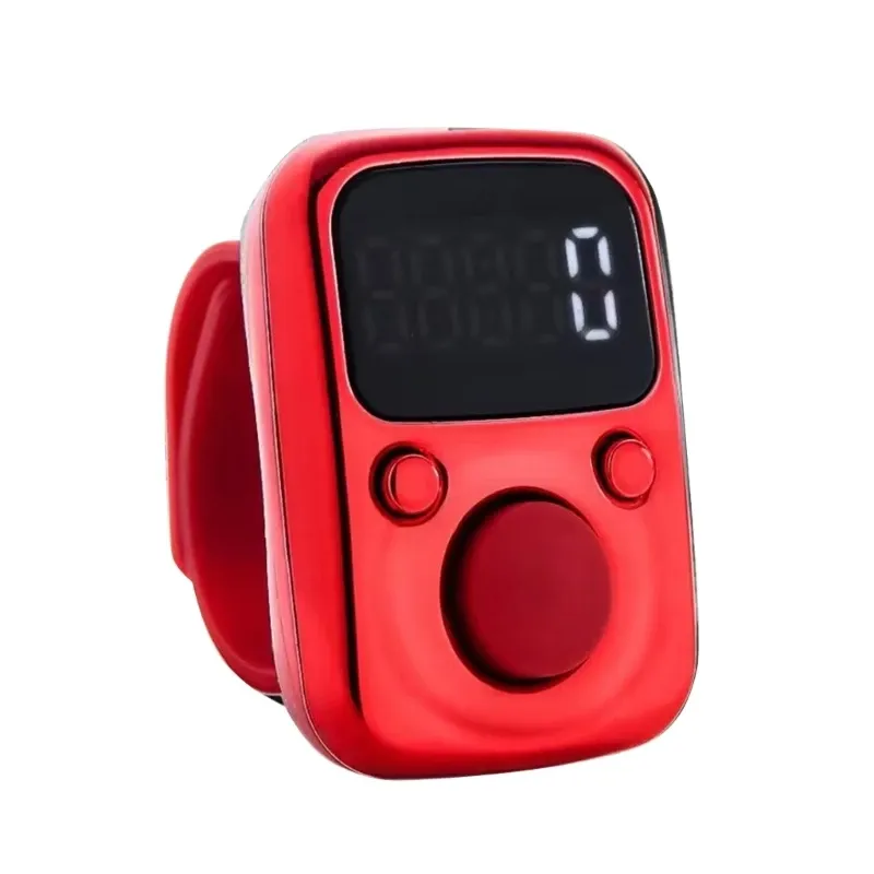 Produktbild von Intelligenter Fingerring – Digitaler Gebetszähler (Tasbih) Mit Display & Vibration | Wiederaufladbar, Mehrsprachig, Für Herren