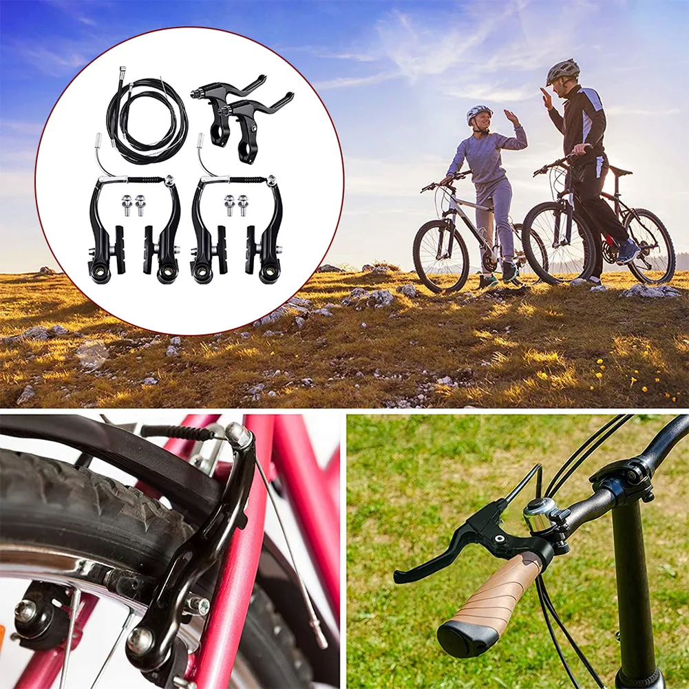 Universal V Brakes Lightweight V-type Bike Brake Lever Set with