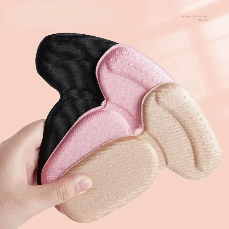 Women Insoles for Shoe Back High Heels Liner Grips Inserts Soft Insole Heel Pain Relief Foot Protector Antislip Cushion Post Pad