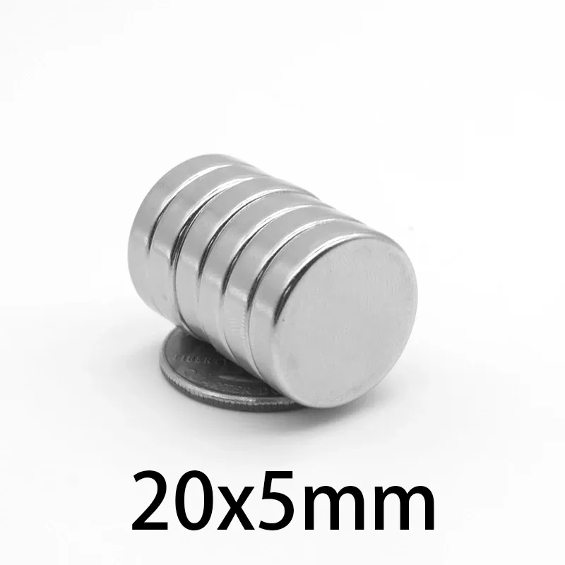 50 Pack Strong Neodymium Magnets – 15mm X 2mm Round Disc – Rare Earth Magnets For Fridge, Science, Crafts