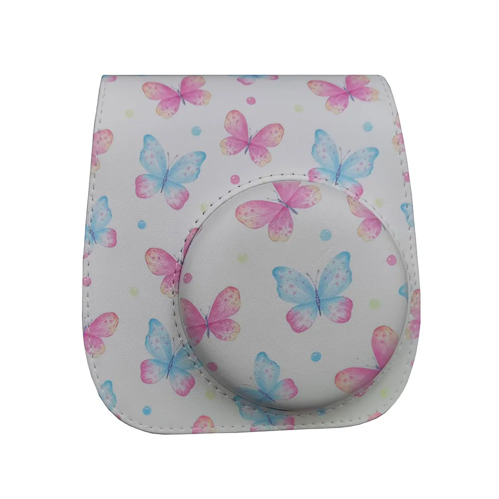 小物 FUJI Instax Mini Camera Bag Leather Fuji - Colorful Forest