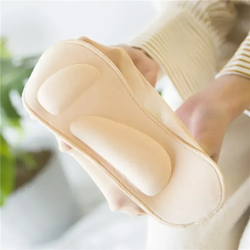 1pair Foot Socks Arch Support Soft Foot Massage Health Care Advent