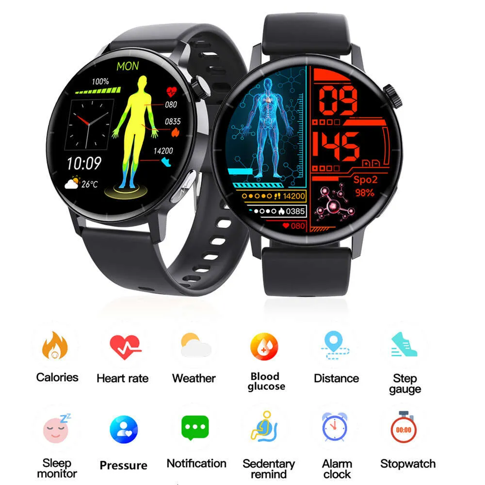 Novo F67Pro Smart Watch ECG ECG, ácido úrico, lipídio, oxigênio no sangue, monitoramento do sono, pulseira de exercícios