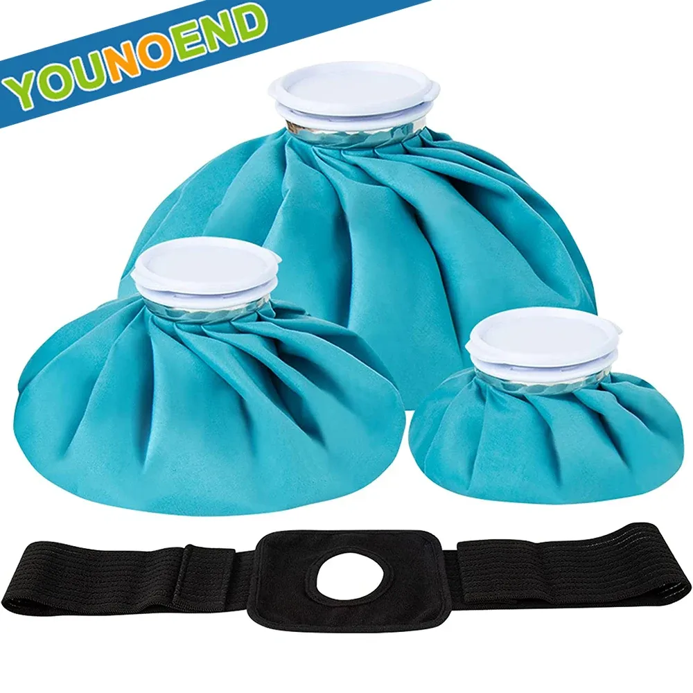 Pack de glace à tissu doux réutilisable avec bandage Thérapie à eau froide Hot Thérapie jambe de genou Muscle maux d'entors d'entors