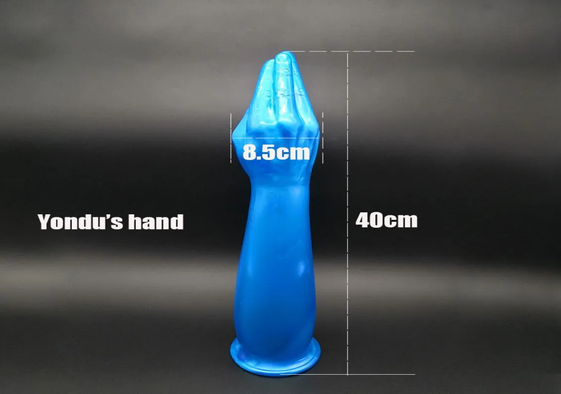 Sekproduct Fist dildo Extreme enorme dildo SM realistische vuist sex speelgoed grote handarm dildo fisting anale plug penis voor vrouwen 2104077848798