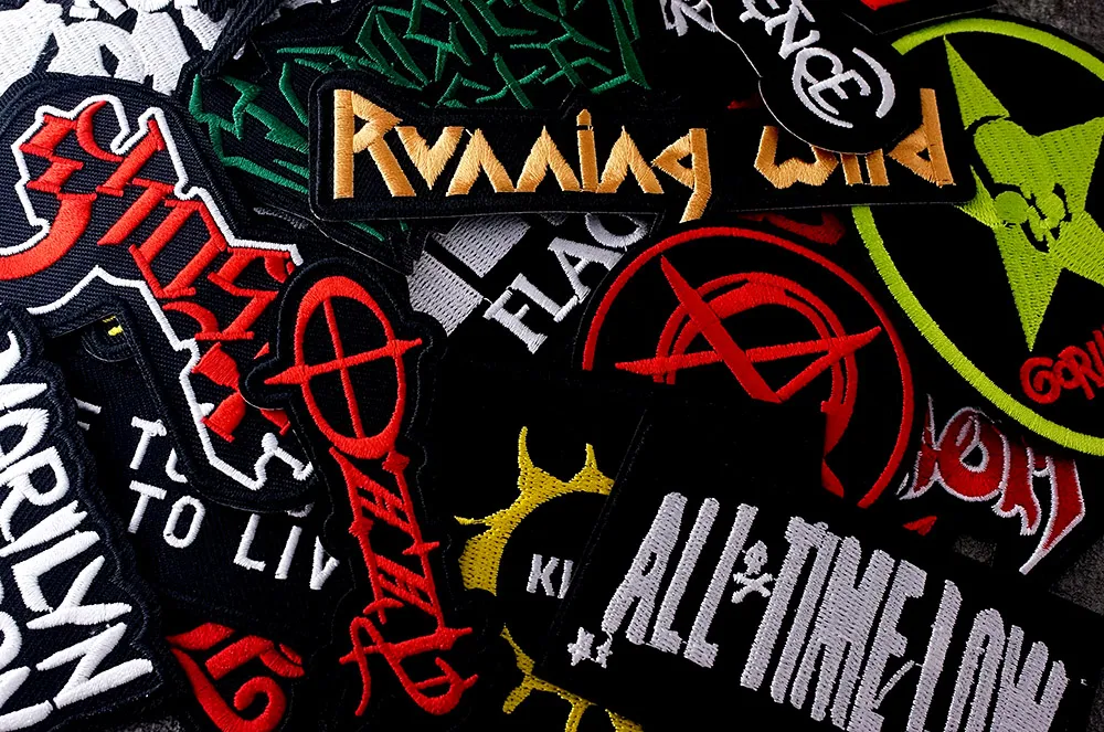 Slipknot Rock And Roll Music Band Iron-On Sew-On Embroidered - Foto 3