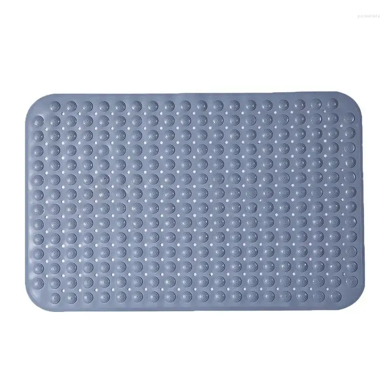 Badmattor Anti Slip Mat Non-Slip Shower Floor Massage Foot Scrubber Silikon tvättbar med dräneringshål och sugkoppar