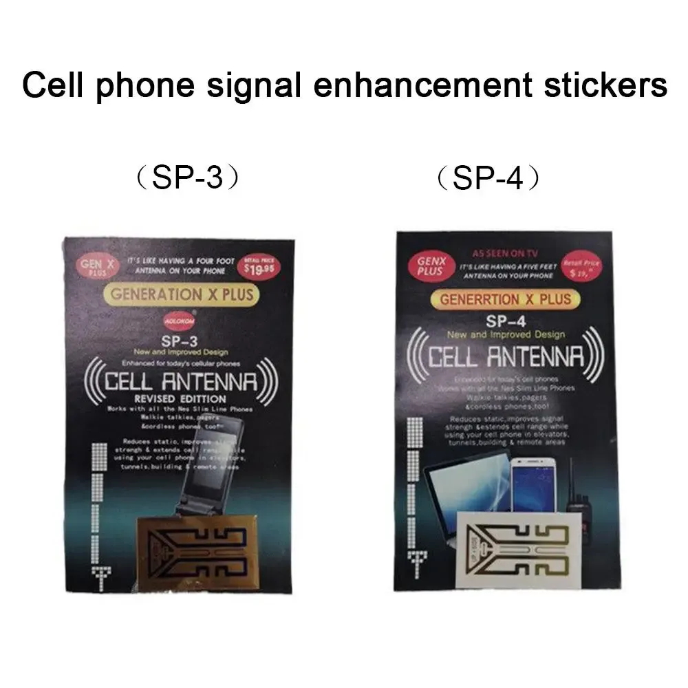 Phone Signal Sticker Signal Enhancement Sticker Booster for Cell Phone 4G Network 3.5cm x ...