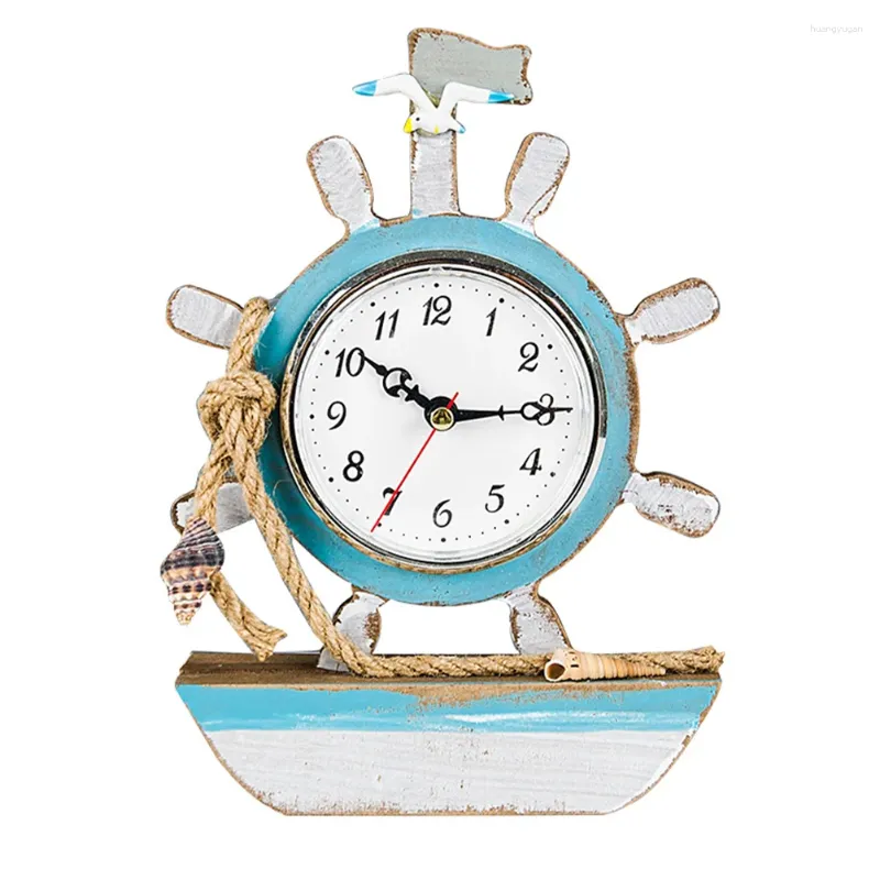 Wall Clocks 1Pc Fashion Home Desktop Clock Bedside Table Craft Random Color