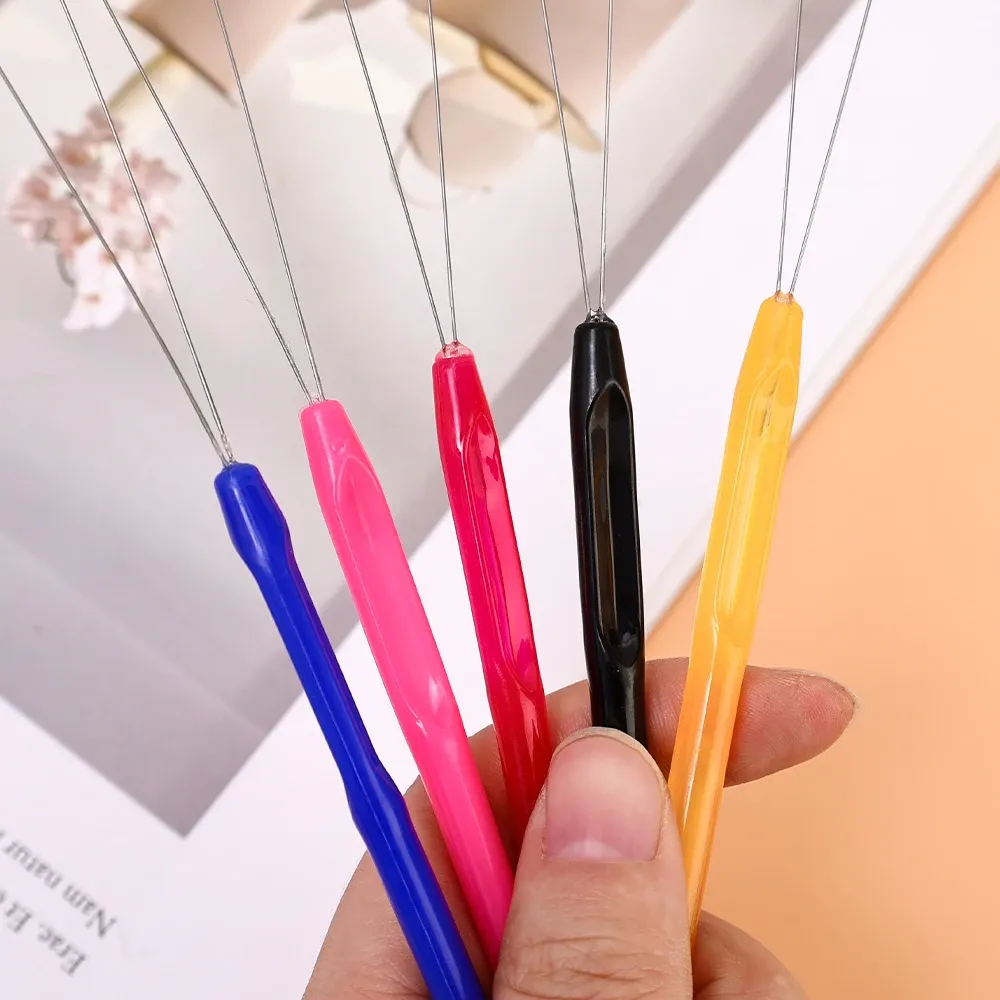 Beads Needle Threader Elderly Guide Needle Sewing Beading Needles Pins ...
