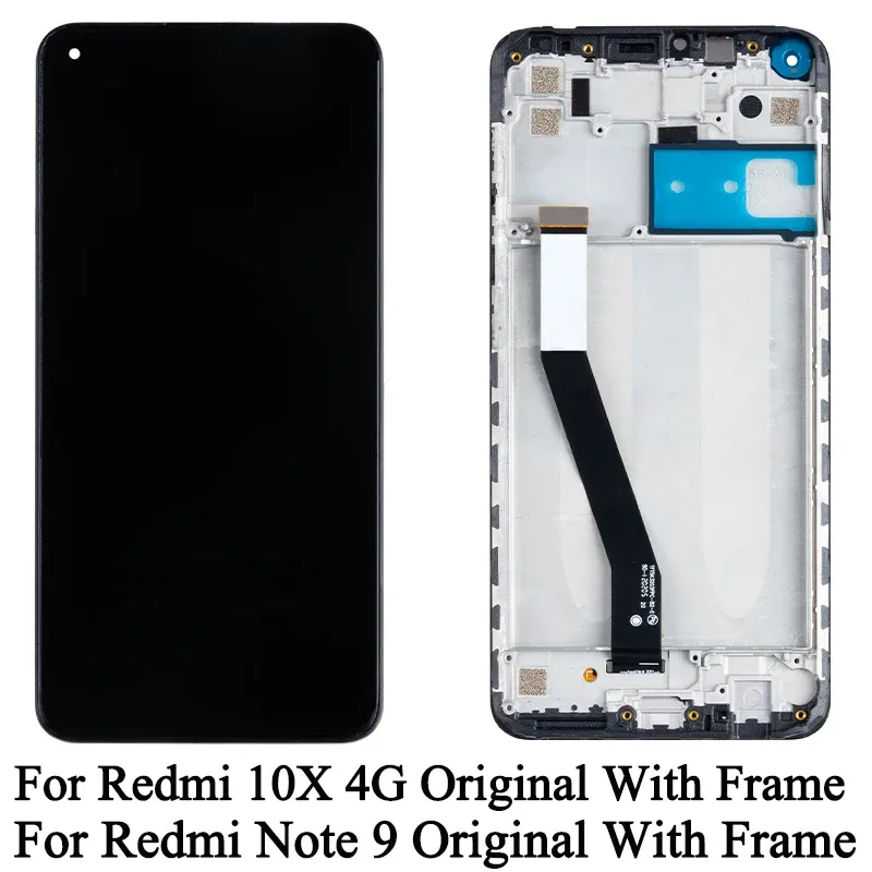 M2003J15SC M2003J15SG M2003J15SS Original Display For Xiaomi Redmi Note 9 LCD Screen Digitizer Assembly For Redmi 10X 4G Display