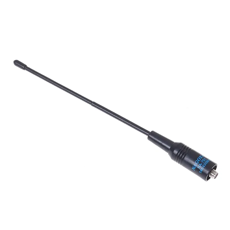 Antenna SMA-F Per Walkie Talkie – Dual Band VHF/UHF 144/430 MHz, Compatibile Con Baofeng E Kenwood