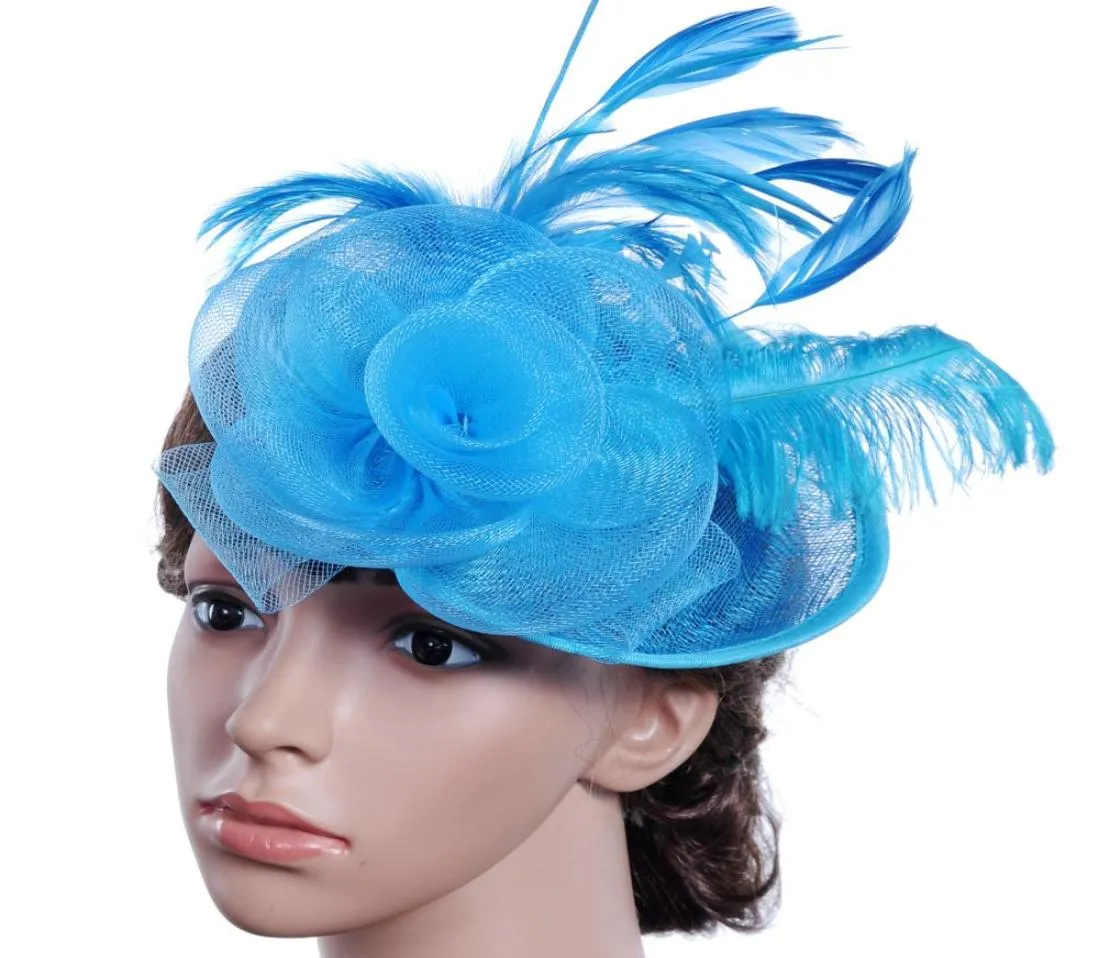 Cappelli da donna formale del partito europeo e americano per feste di nozze occasioni speciali da donna per cappelli da sposa Accessori da sposa 77767247