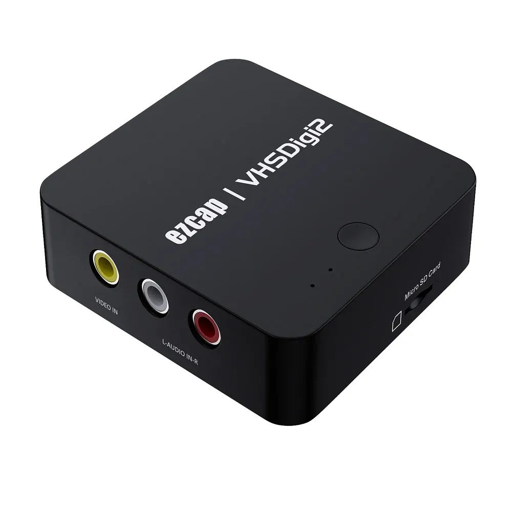 Player AV Recorder Audio Video Capture Box Converter Old VHS VCR DVD DVR CamCrorder Tapes au format numérique Enregistrer dans la carte SD directement