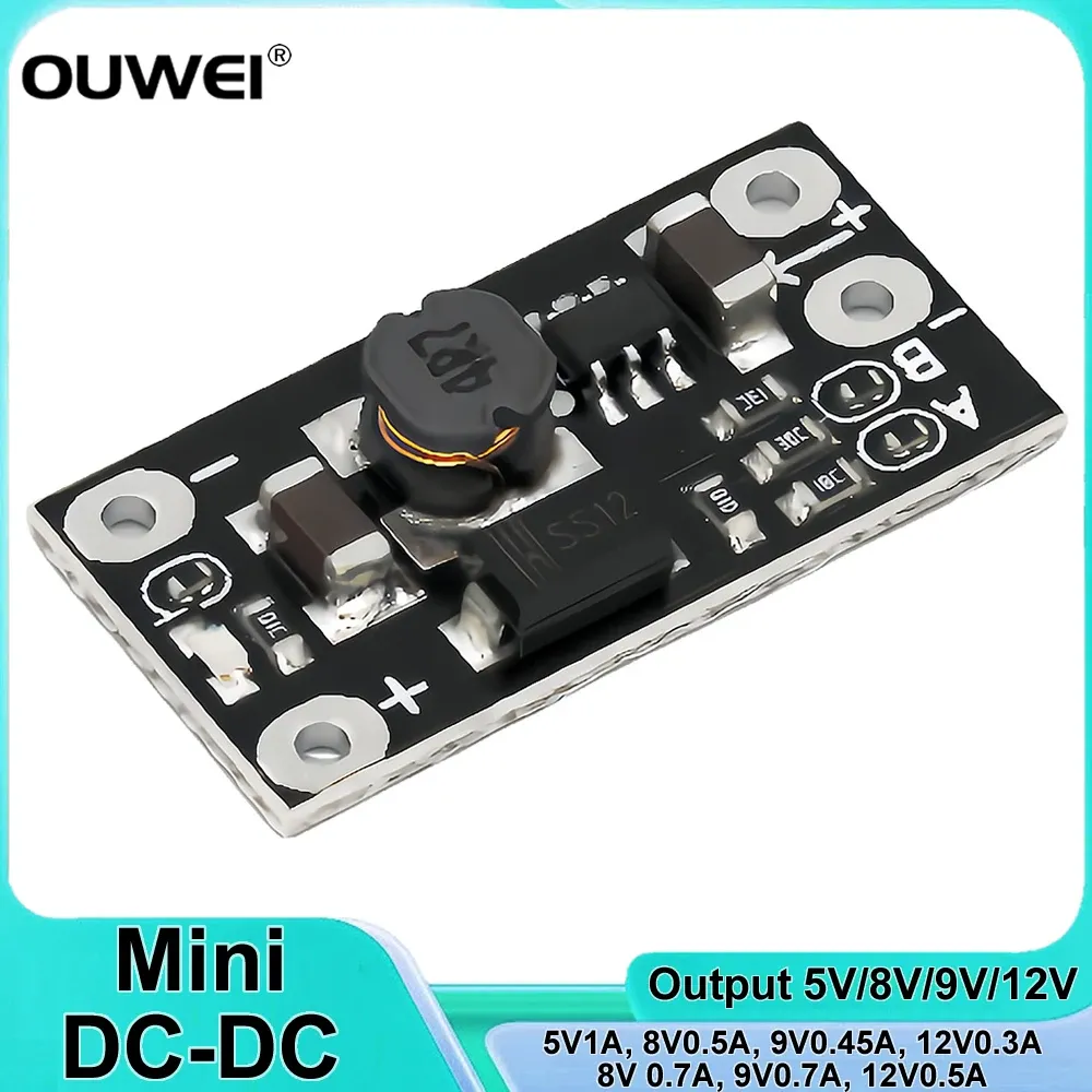Low Power Golden Casing DC DC Boost Module 12V to 36V 1A Boost Con Low Power Low Power Golden Casing DC DC Boost Module 12V to 20V 3A Boost Con