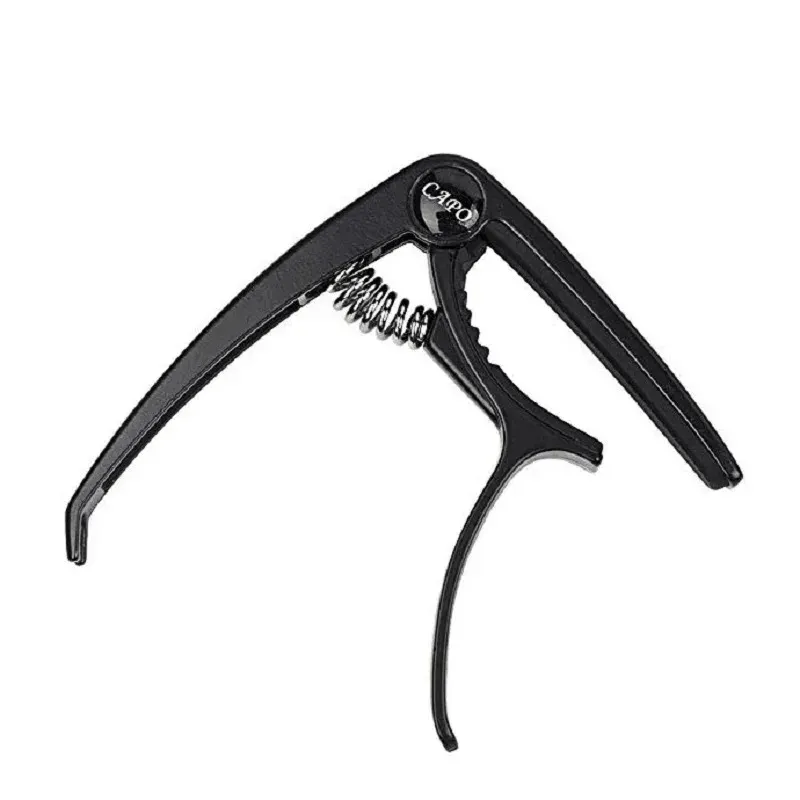 acoustic electric 6-string guitar capo tuner thuner pin pin puller full metal metal flated smart 1. ل capo الغيتار الكهربائي الصوتي