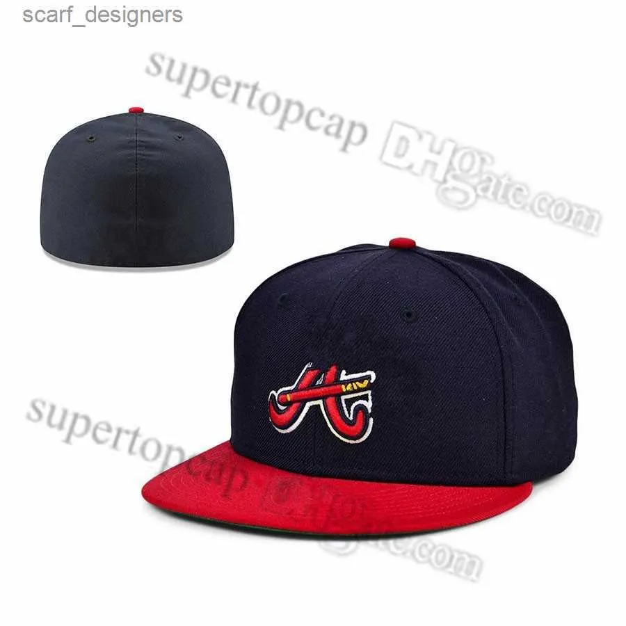 Ballkappen 2023 Herren Baseball Full Closed Caps Sommer Navy Blue Letter Bone Frauen Frauen Schwarze Farbe Alle 32 Teams Casual Sport Flat Shats Y240408