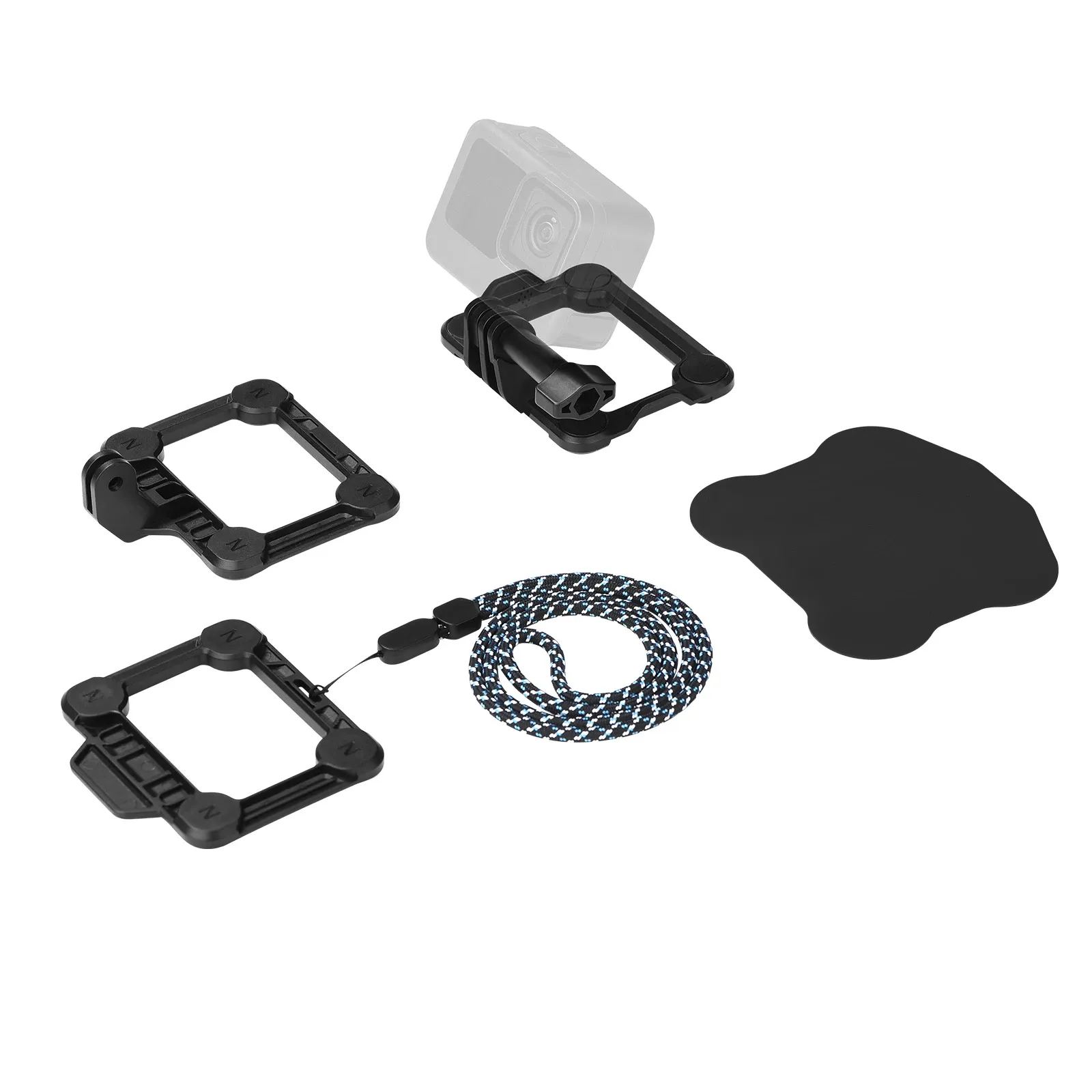 Accessori mamolo per la staffa di rilascio rapido per la telecamera magnetica del monte GoPro per GoPro Hero10 9 DJI Osmo Action Accessori