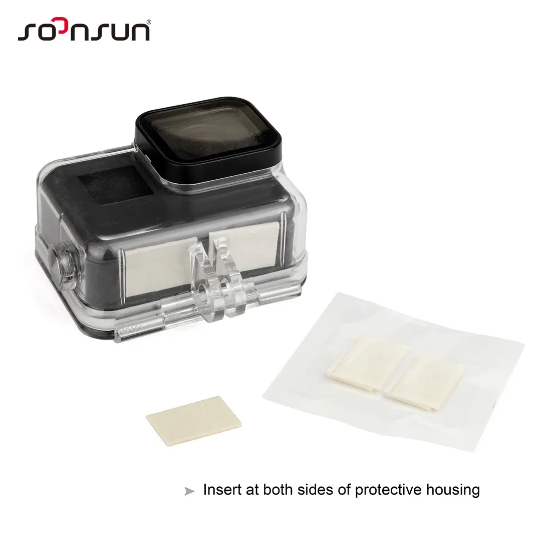 SOONSUN Anti-Fog Inserts for GoPro Hero, Akaso, and DJI Action