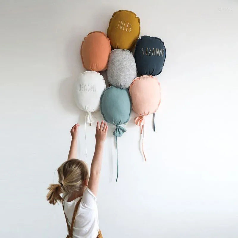Украшение вечеринки Творческое хлопковое воздушный шарик стена висящие украшения милые украшения подушка спальня гостиная