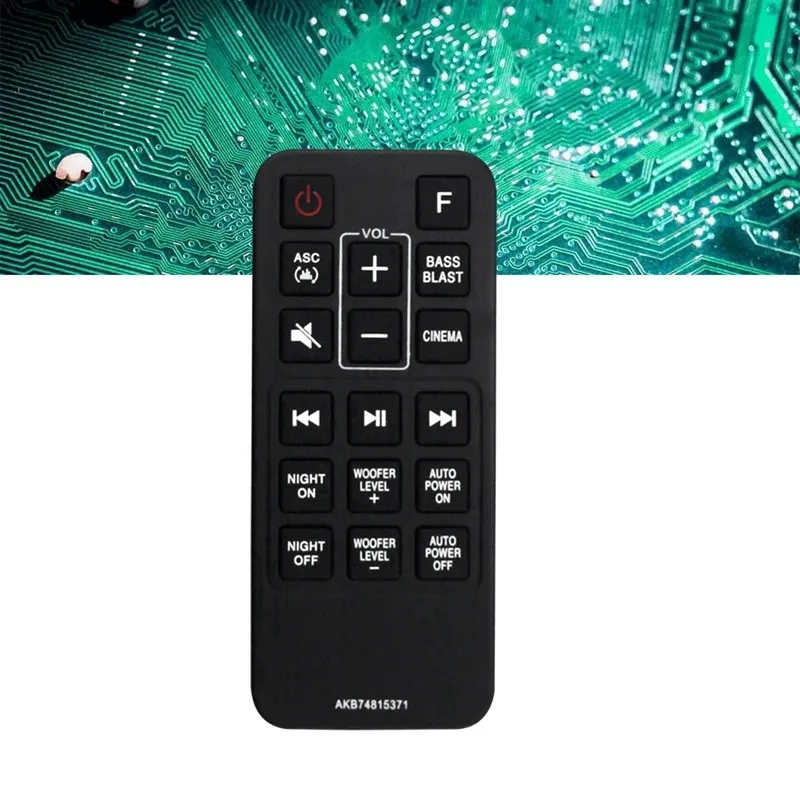 LG Sound Bar Remote Control Replacement for SJ3 SJ4 SPJ4B-W SK4D SL3D SPH4B-W SPJ4BW SPH4BW LG Sound Bar Remote Control Replacement for SJ3 SJ4 SPJ4B-W SK4D SL3D SPH4B-W SPJ4BW SPH4BW