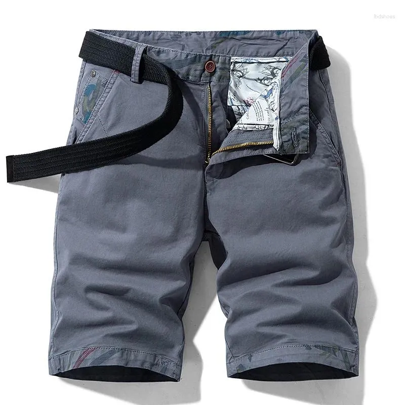 Shorts masculins Mountaine de l'alpinisme 2024 Cargo d'été Casual polyvalent jeune plage droite Capris