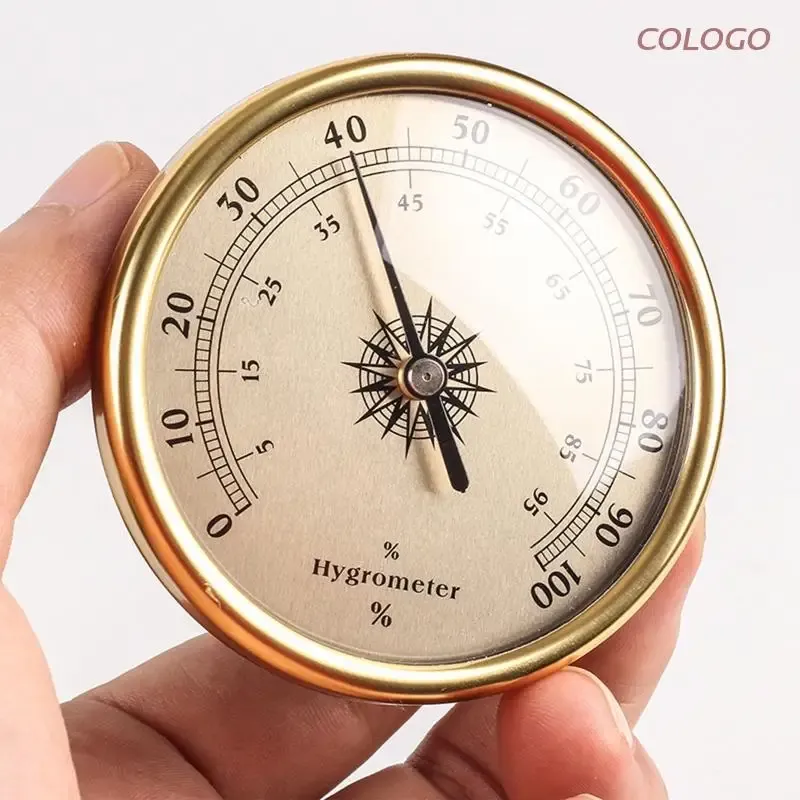 Aluminum Alloy Barometer Thermometer Hygrometer Gauge Tester Temperature Humidity Meter Mechanical Home Office