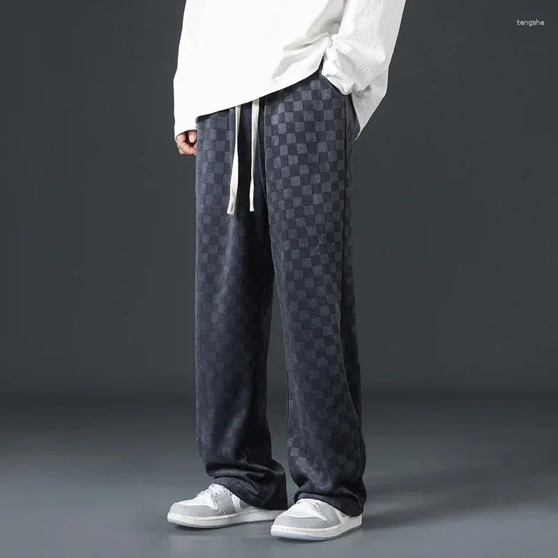 Herenbroek jogger jogger hiphop hiphop Japanse streetwear trekkoord casual flodderige broeken sport losgrijze grijze heren
